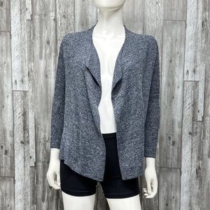 Barefoot Dreams Heathered Blue Cardigan [L14]